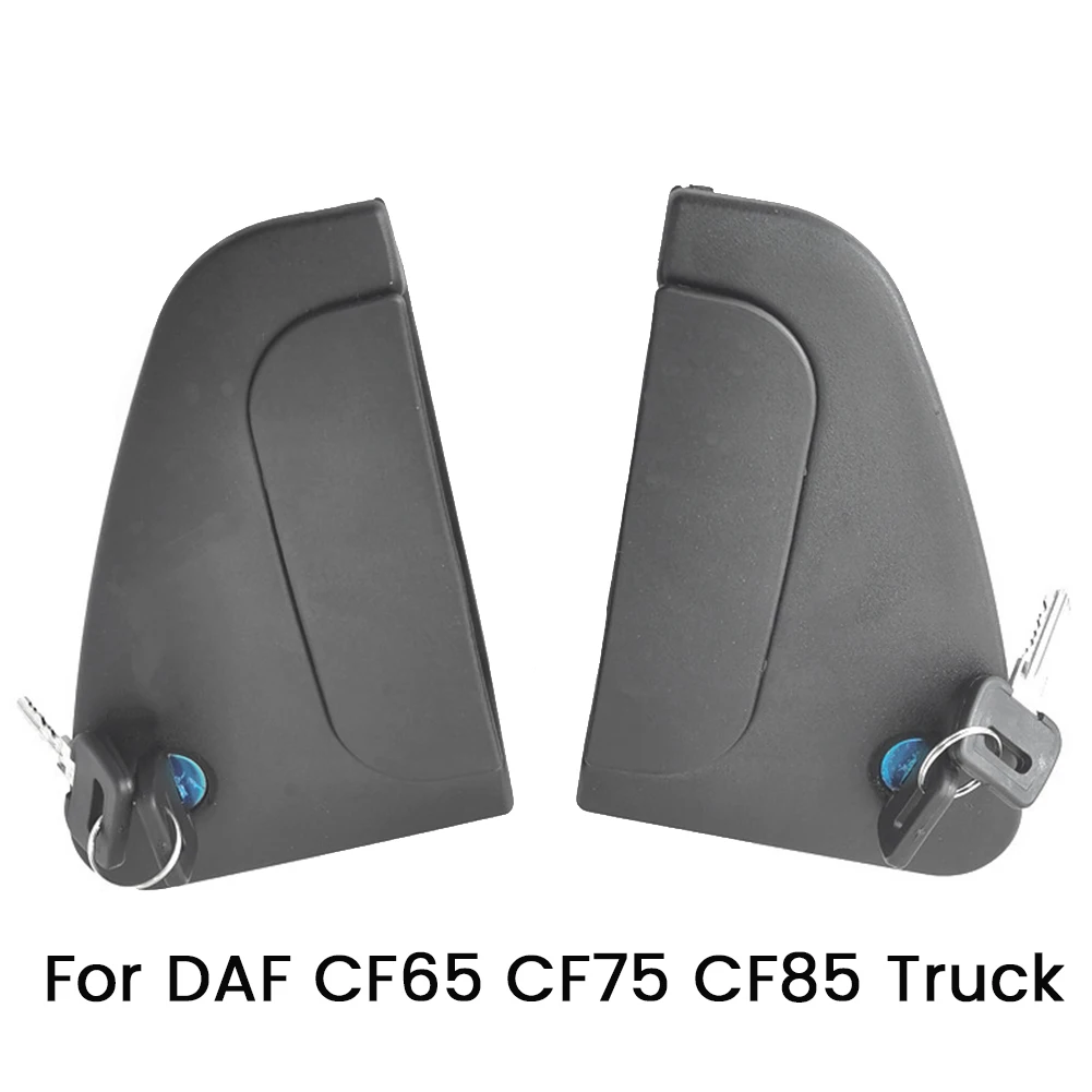 2 шт. Левые и правые Наружные Дверные ручки с ключом, Новые для грузовика DAF CF65 CF75 CF85 1328724 1328725 Изображение 0