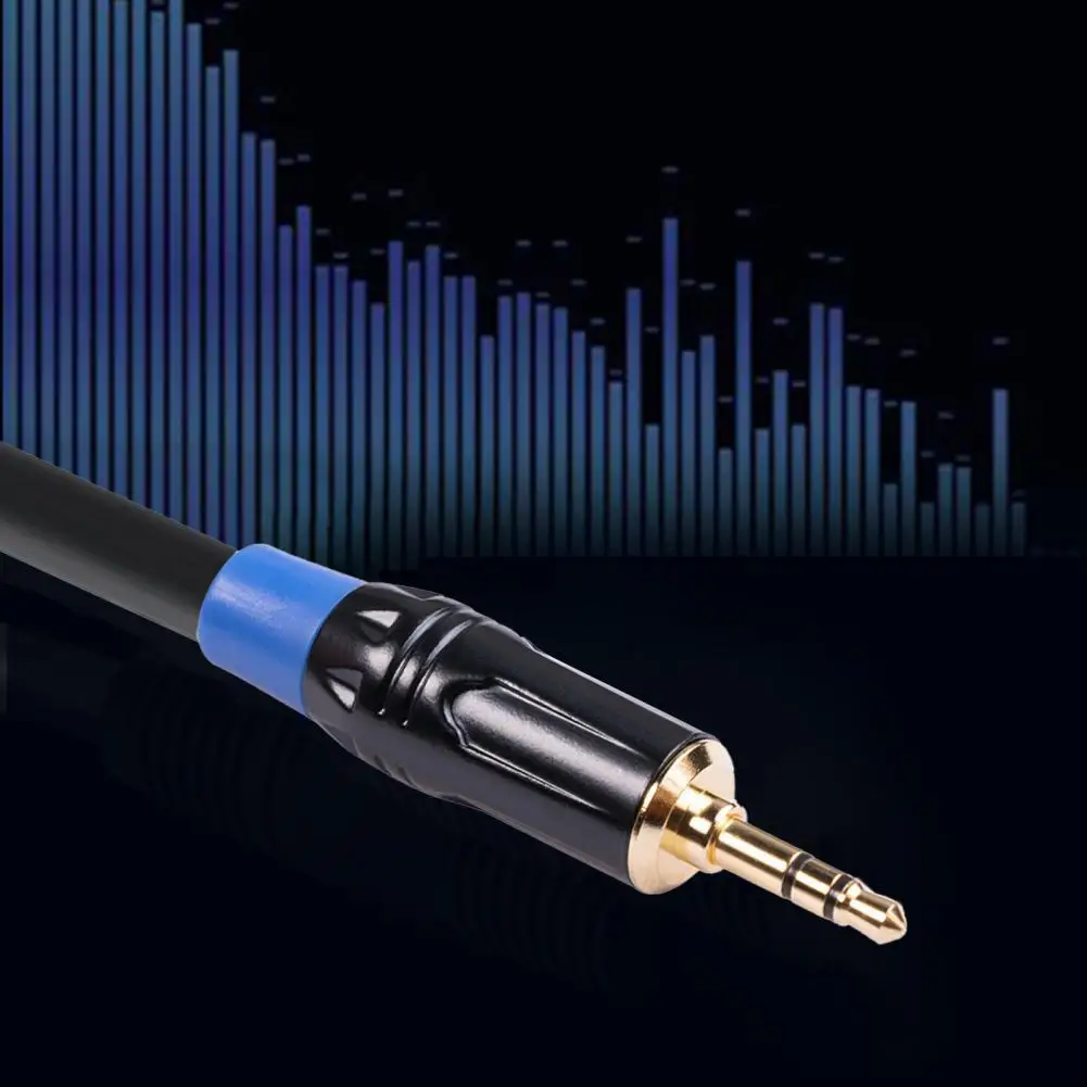 Полезный аудиокабель-адаптер Plug Play с защитой от намотки 3,5 мм от штекера до 5Pin XLR-розетки для аудиоплеера Аудиокабель Аудиокабель Изображение 0