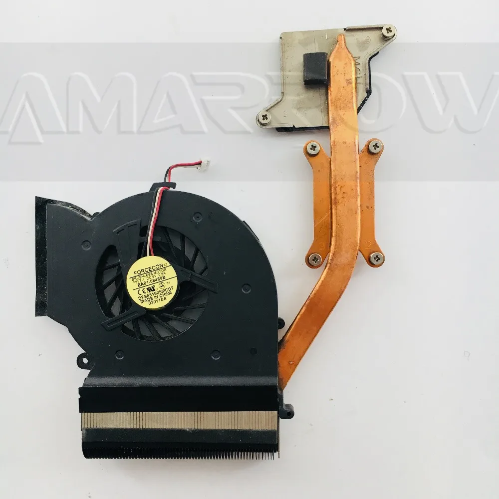 Оригинальный Вентилятор Охлаждения Радиатора ноутбука Cpu Cooler для SAMSUNG R730 CPU Heatsink Fan BA62-00498A BA62-00498B Изображение 0