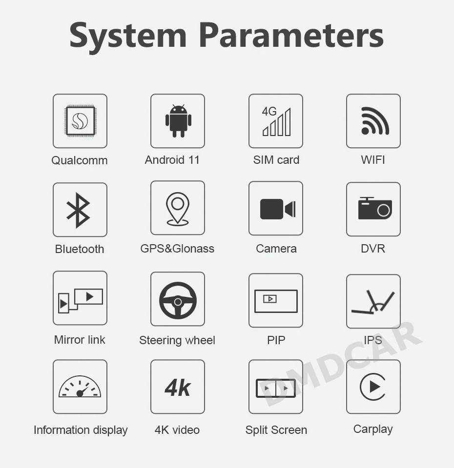 Android 12 Qualcomm Радио Стерео Автомобильный Мультимедийный Плеер GPS Для BMW X5 X6 E70 E71 2007 2008 2009 2010 2011 2012 2013-2020 CarPlay Изображение 1