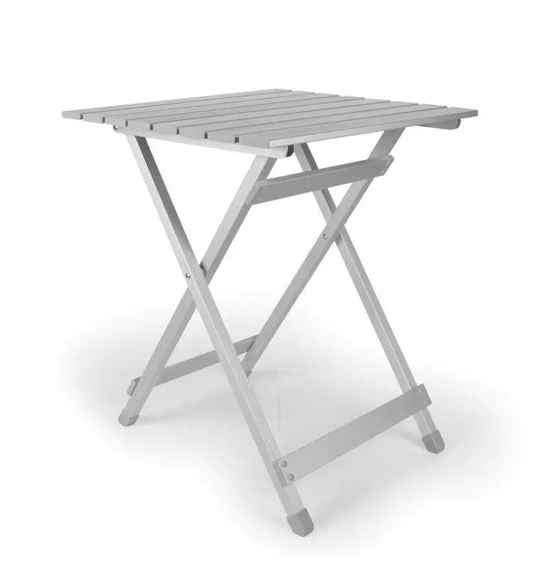 Элегантный Большой столик из серебристого алюминия - идеально подходит для внедорожников, кемпингов, пикников, патио и многого другого (51891) Изображение 1