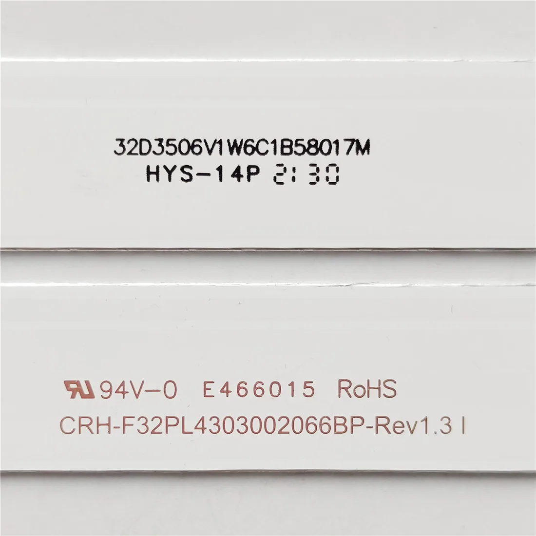 Светодиодная лента подсветки 6 ламп для CRH-F32PL4303002066BP-REV1.3 TCL L32F1S Hisense LED32T36 H32E12 H32E16 RCA RLDED3258A-H Изображение 1