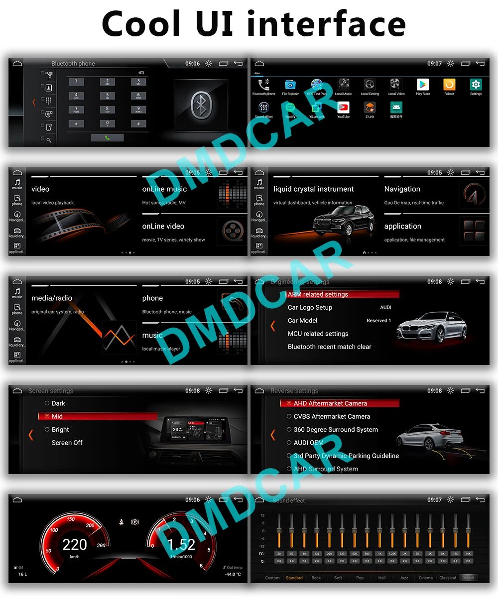 Android 12 Qualcomm Радио Стерео Автомобильный Мультимедийный Плеер GPS Для BMW X5 X6 E70 E71 2007 2008 2009 2010 2011 2012 2013-2020 CarPlay Изображение 2