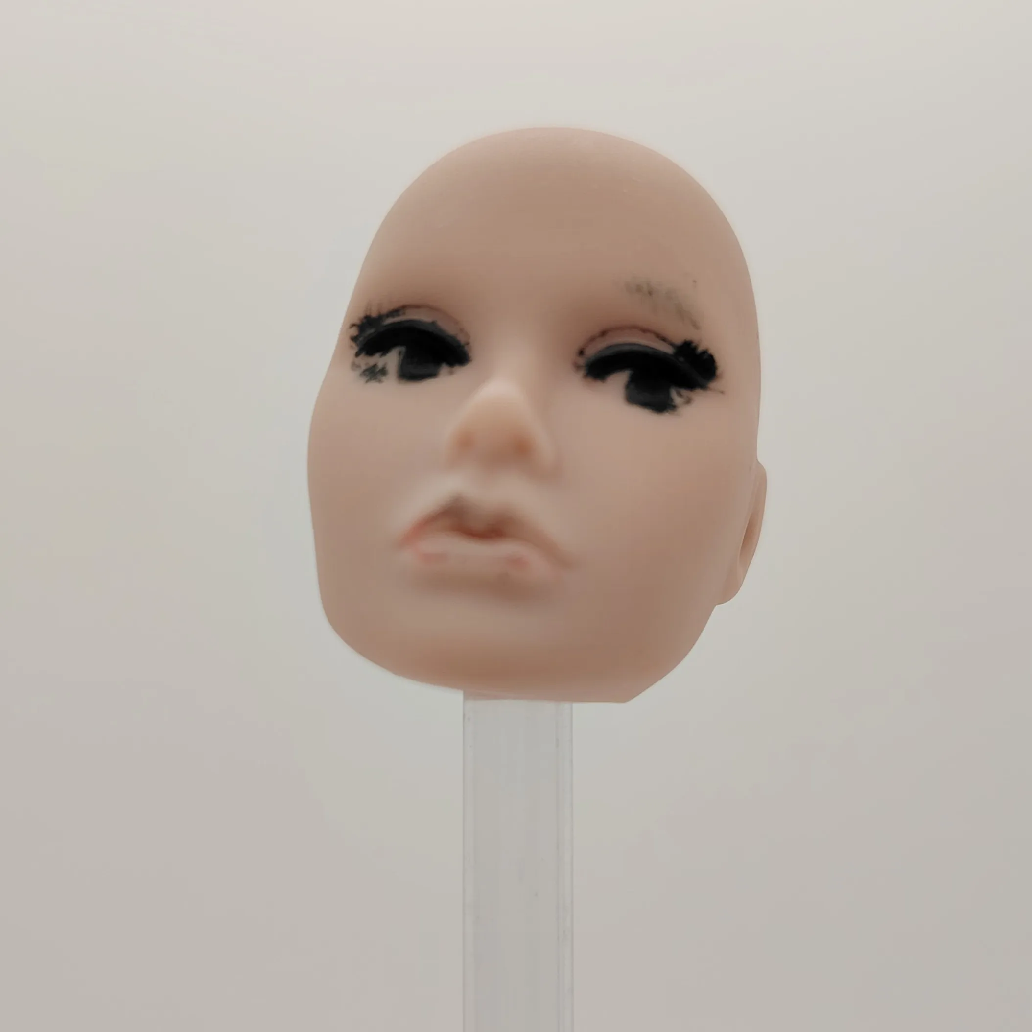 Fashion Royalty Poppy Parker Без Волос 1/6 Масштаб Неокрашенная Пластиковая Кукольная Голова Изображение 2