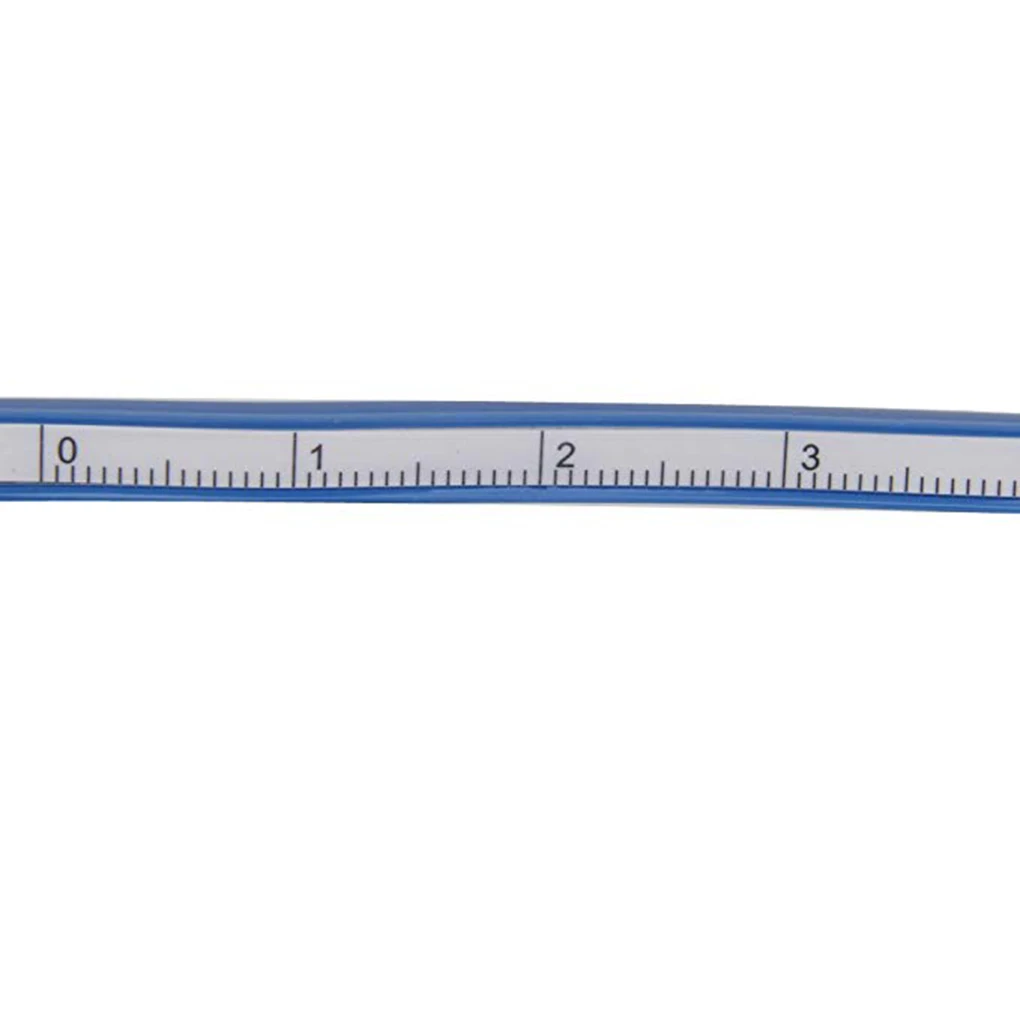 Гибкая линейка для рисования Спиралью Измерительный инструмент Для рисования Мягкая Пластиковая Рулетка Линейка 30 см Изображение 3