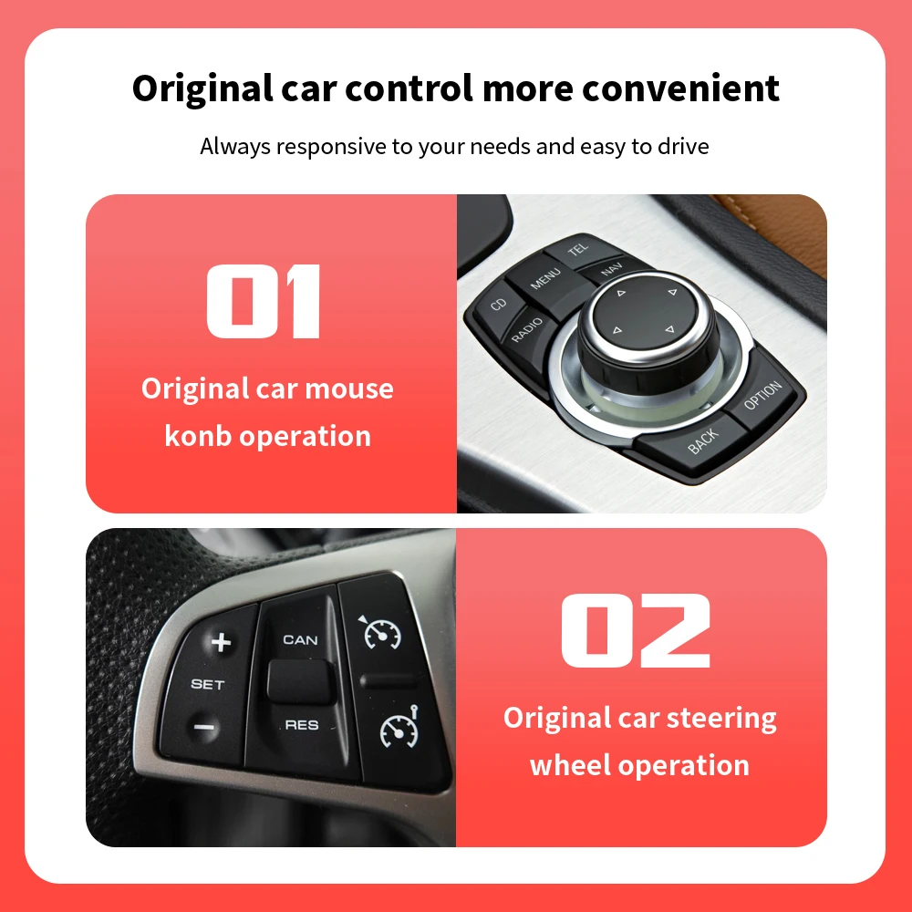NAVISTART Беспроводной Автомобильный интерфейс CarPlay Android Auto для Audi A1 Q3 2013-2018 с Функциями AirPlay Mirror Link Car Play Изображение 3