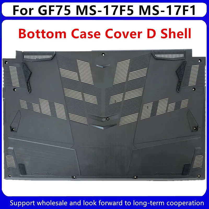 Новинка для ноутбука MSI GF75 MS-17F5 MS-17F1 с ЖК-дисплеем, задняя крышка/Передняя панель/Петли/Подставка для рук/Нижний корпус Изображение 3