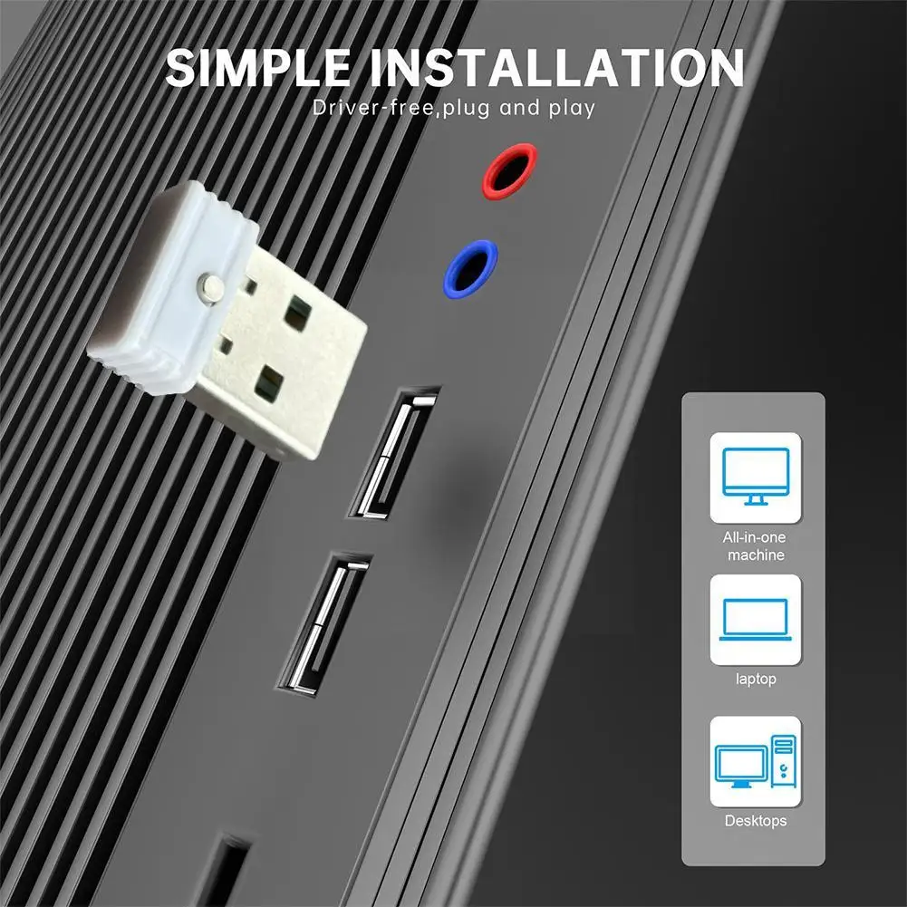 Необнаруживаемый Автоматический Движитель USB-Порта, Шейкер-Манипулятор Для Ноутбука, Не Дающий Компьютеру Заснуть, Имитирующий Движение Мыши Q9O9 Изображение 3