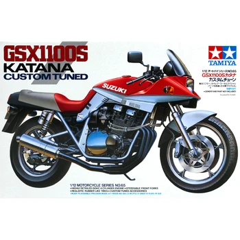 Tamiya 14065 масштаб 1/12 Suzuki GSX1100S KATANA, Настроенный на Заказ, Игрушечный мотоцикл, Набор пластиковых сборочных моделей зданий