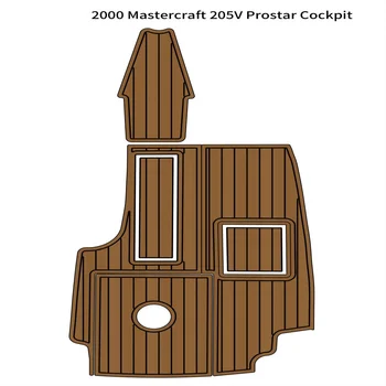 2000 Mastercraft 205V Prostar Коврик для кокпита Лодки из пены EVA, коврик для пола из искусственного тика