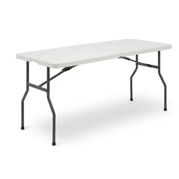 Центральный Складной столик, белый (для внутреннего и наружного использования), Размер 5 футов, велосипедная рама Quadro mtb boost aluminio Carbon road Carbon fib