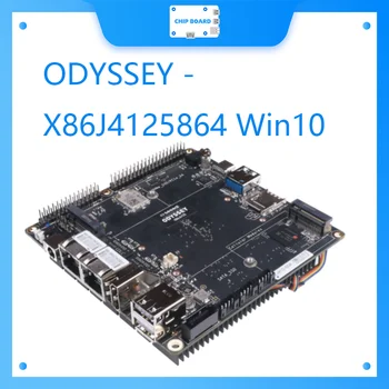 ODYSSEY - X86J4125864 Мини-ПК с активацией Win10 Enterprise (Linux и Arduino Core) с 8 ГБ оперативной памяти + 64 ГБ eMMC (TELEC)
