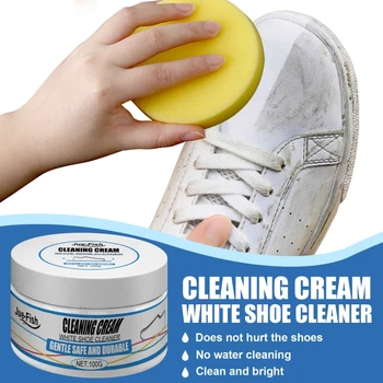 H55A Белый крем для чистки обуви, бытовая спортивная обувь, парусиновая обувь, чистящее средство для ухода за домом и общежитием, обеззараживание