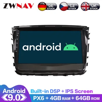 Для SsangYong Rexton 2019 2020 Android IPS Экран PX6 DSP Автомобильный Без DVD GPS Мультимедийный Плеер Головное Устройство Радио Navi Аудио Стерео