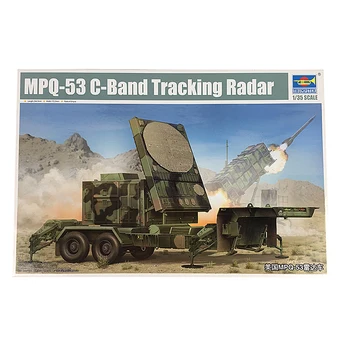 Игрушки Trumpeter 01023 1/35 Масштаб MPQ-53 C-диапазон Отслеживающий радар Пластиковый комплект Модель Armor TH05769-SMT2