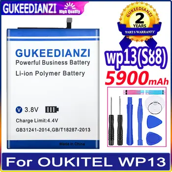 Аккумулятор большой емкости для OUKITEL WP13 5900 мАч Bateria Для OUKITEL S88, высококачественный аккумулятор, гарантия один год + инструменты