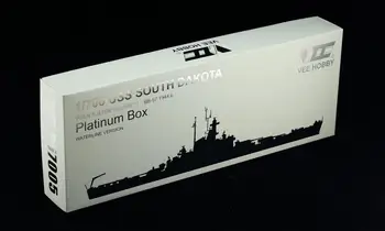 VEE HOBBY P57005 Масштаб 1: 700 USS SOUTH DAKOTA BB-57 1944.6 Platinum Box ВАТЕРЛИНИЯ VER Модельный Комплект