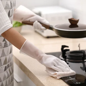 Перчатки для мытья посуды, перчатки из силиконовой резины для мытья посуды, Скруббер для чистки Кухни, резиновые перчатки