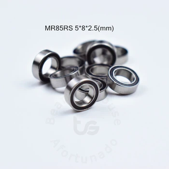 Миниатюрный подшипник MR85RS 10 шт. 5*8*2.5 (мм) Бесплатная доставка хромированная сталь Резиновые уплотненные высокоскоростные детали механического оборудования