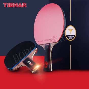 Ракетка для настольного тенниса TIBHAR 806/608 с липкими резиновыми пупырышками, профессиональная высококачественная оригинальная ракетка TIBHAR для пинг-понга