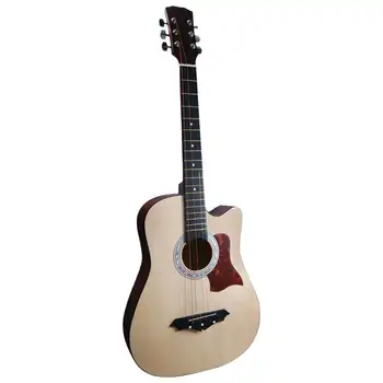 дюймовая полноразмерная акустическая гитара, MGTAR2020LW, коричневый