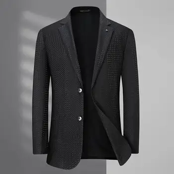 5614-Мужской маленький костюм весенне-осенний деловой костюм для отдыха корейской версии, легкий ветрозащитный тренд tide, тонкая мужская куртка