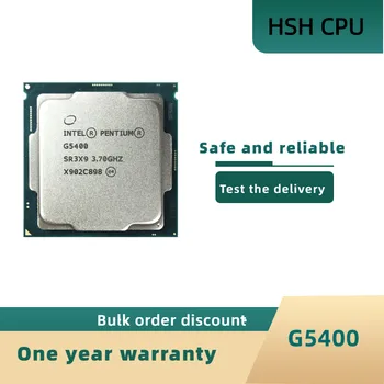 Intel Pentium G5400 3,7 ГГц Двухъядерный четырехпоточный процессор 4M 54W LGA 1151
