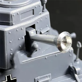 Мини-металлический бочонок в виде ракушки Комплект для немецкого легкого танка Meng WWT-011 Q Edition Panzer 38T Модель танка DIY Детали для обновления