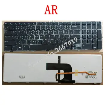 AR Новая замена клавиатуры ноутбука DELL 3721 5721 N3721 N5721 5737 17R 5357 С подсветкой