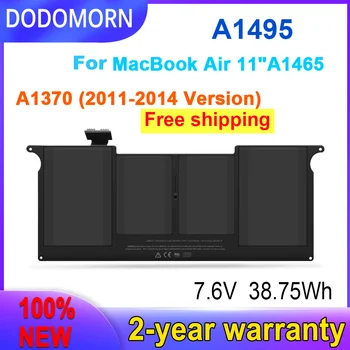 DODOMORN Новый Аккумулятор для ноутбука A1495 7,6 V 38.75Wh Для MacBook Air 11