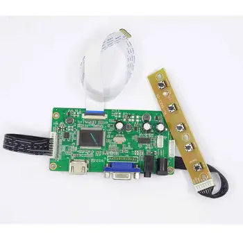 HDMI-совместимый VGA ЖК-дисплей EDP LED Плата контроллера DIY для HB140FH1-401/HB140FH1-301 1920x1080 Комплект кабелей для панельного монитора