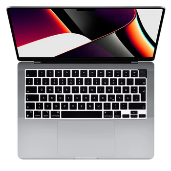 Немецкий Германия буквы QWERTZ Клавиатура Чехол для MacBook Air 15 