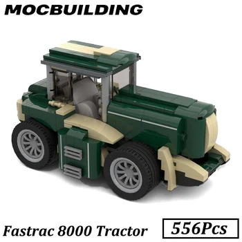 Городской Автомобиль Сельскохозяйственный Трактор Fastrac 8000 Тягач MOC Строительные блоки Кирпичи Подарок для детей