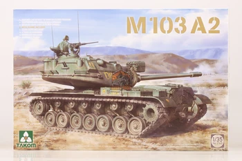 Комплект пластиковых Моделей Тяжелого Танка Takom 2140 1/35 USMC M103A2