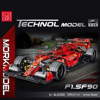 Высокотехнологичный автомобиль Super Speed Champions, строительные блоки, модель гоночного автомобиля F1, кирпичи, детские игрушки, автомобиль для детей, подарки для мальчиков