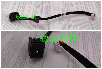 Разъем питания постоянного тока с кабелем для ноутбука TOSHIBA C650 C655 L655 L505 с гибким кабелем постоянного тока