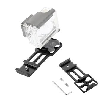 Консольная экшн-камера Picatinny Weaver Rail, адаптер для бокового крепления Для спортивных камер Hero Gopro Insta360 DJI, Аксессуары