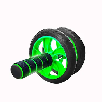 Здоровое Брюшное колесо Многофункциональное бытовое двойное колесо для фитнеса, подтягивающее брюшную полость и истончающее талию