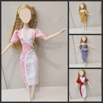 Платье для куклы 30 см, платье принцессы для куклы, модное платье, аксессуары для костюма куклы, подарок для куклы