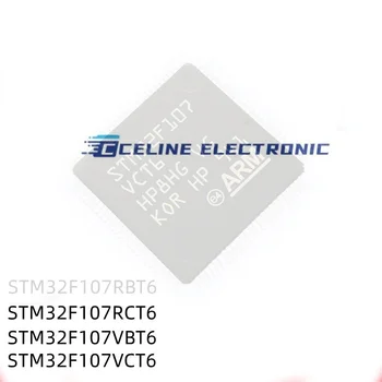 (10 штук) 100% Новый чипсет STM32F107RBT6 STM32F107RCT6 STM32F107VBT6 STM32F107VCT6 QFP-100