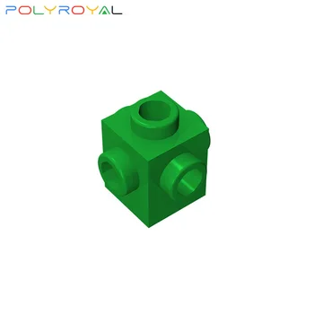 Строительные блоки Technicalalal 1x1 кирпич с выступами со всех сторон 10 шт. Совместимые детали из частиц Moc Toy 4733