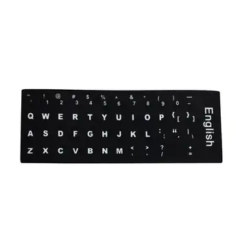 Наклейка на клавиатуру с потертостями, английские, Русские, Японские, Тайские Буквы, наклейки для раскладки клавиатуры ноутбука