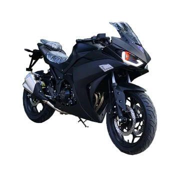 Газовые гоночные мотоциклы 200cc 4-тактная гидравлическая подвеска 110 км / ч Дисковый тормоз воздушного охлаждения одноцилиндровая городская модель