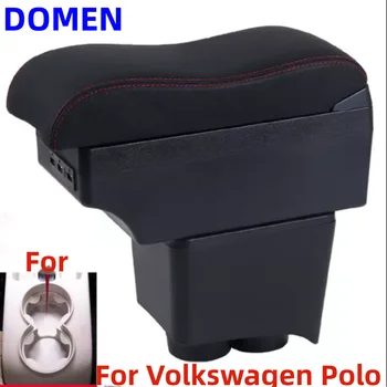 Для Volkswagen Polo Подлокотник Для VW Polo 9N 3 Автомобильный Подлокотник коробка 2002 2003 2004 2005 2006 2007 2008 2009 Запчасти для дооснащения USB Пепельница