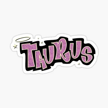 Taurus Bratz Стиль Культовый Розовый Блеск 5 шт. Автомобильные Наклейки для Дома Бутылки с Водой Декор Наклейки Милые Забавные Художественные Стены Гостиной