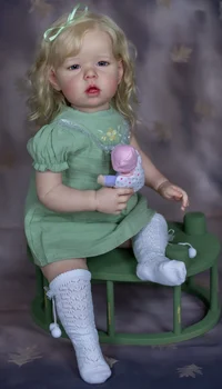 FBBD 30 дюймов, оригинальный Огромный детский размер, Возрожденный Малыш, девочка-малышка Лиам, Готовая кукла, Мягкое тело, 3D-краска, тон кожи с венами