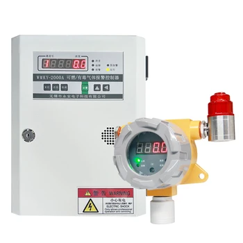 Фиксированный промышленный контроллер обнаружения газа Быстрая доставка RS485 универсальный газовый детектор