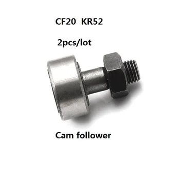 2 шт./лот CF20 KR52 Cam follower Шпилька типа направляющих роликов Игольчатые роликовые подшипники