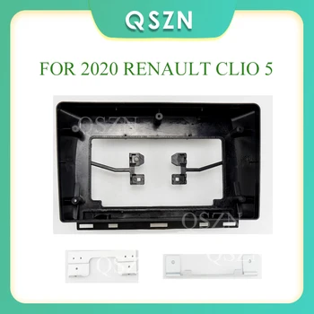 QSZN 9-дюймовая аудиокадровая панель радиосвязи подходит для RENAULT CLIO 5 2020 Установка лицевой панели