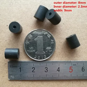 5 шт. 8 мм x 2,3 х 9 Буферное резиновое кольцо Амортизирующая резиновая прокладка Водонепроницаемая для кассетной деки аудиокассета стерео плеер